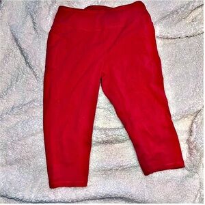 Talbots Vibrant Pink Pocket Leggings